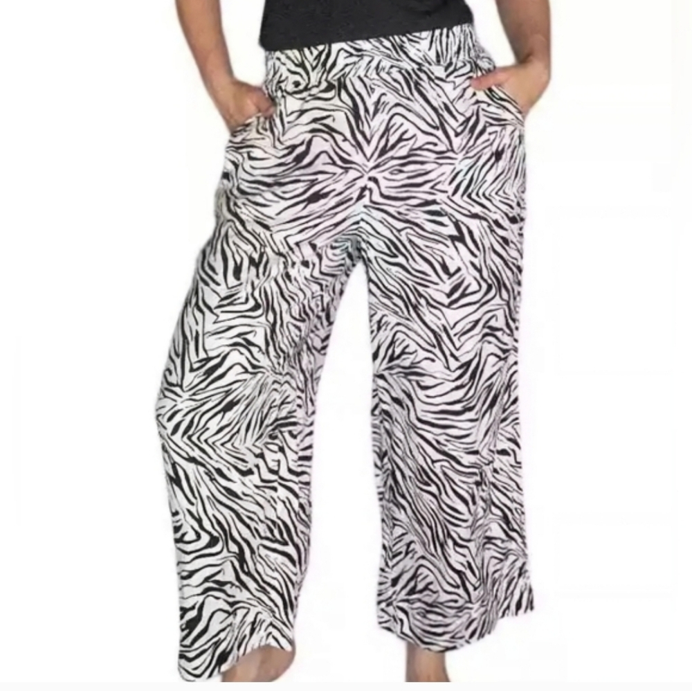 Nicole Miller Wide Leg Pants Size M